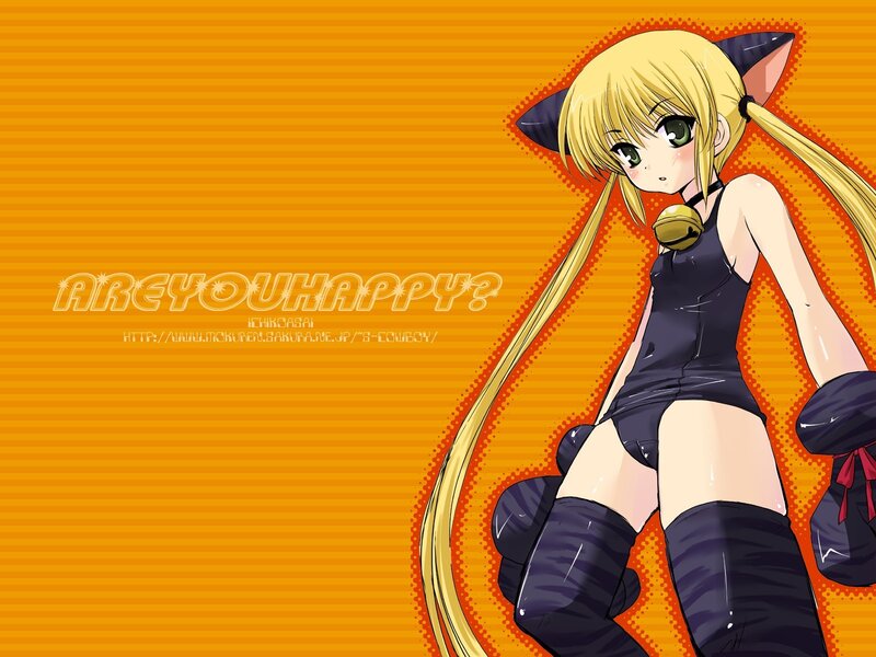 anime girl with cat ears