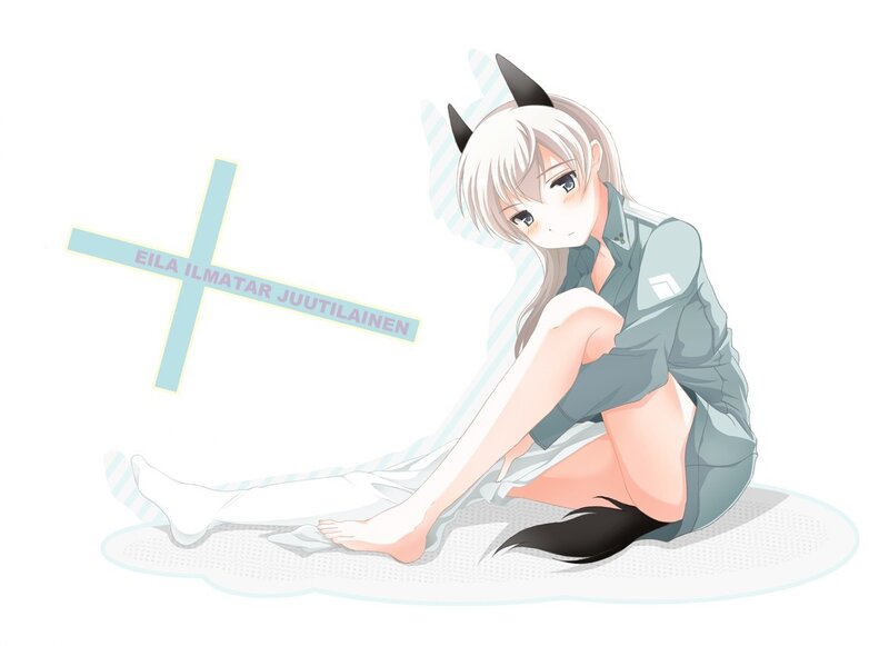 anime girl with cat ears
