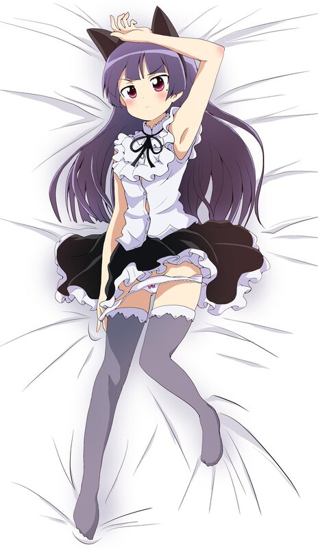 anime girl with cat ears