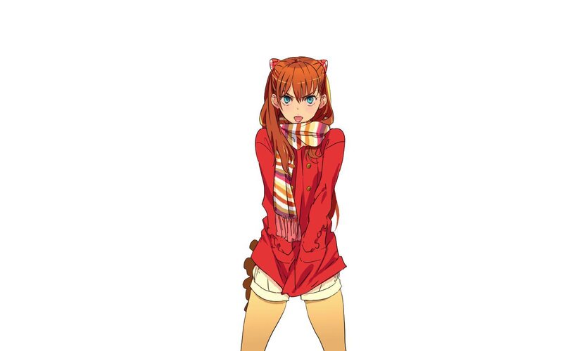 anime girl with cat ears