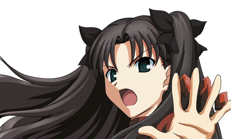 anime girl with cat ears