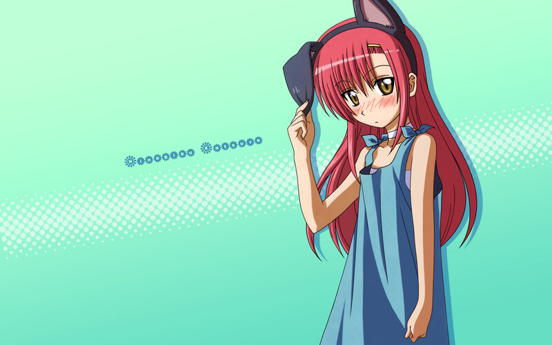 anime girl with cat ears