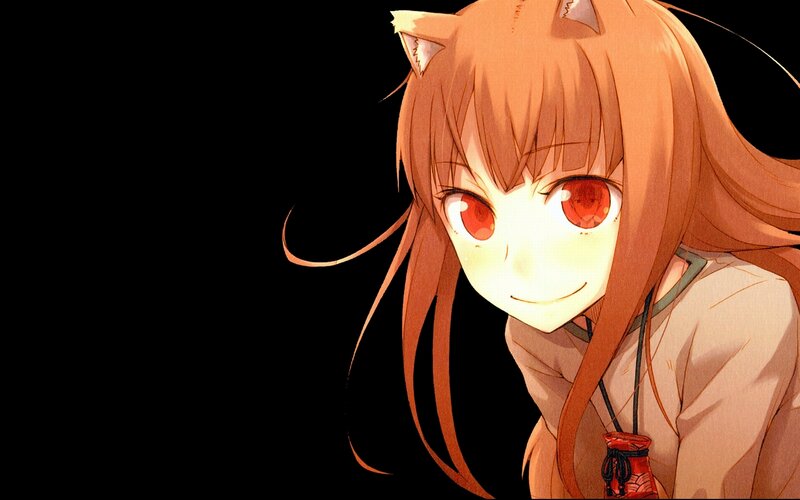 anime girl with cat ears