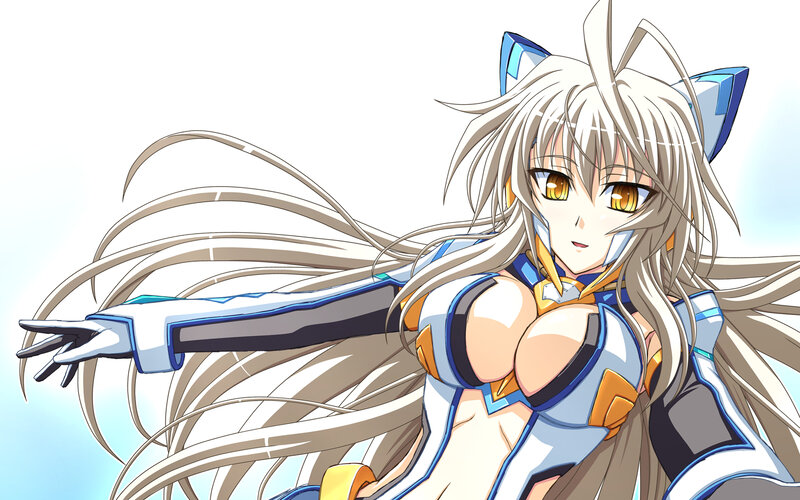 anime girl with cat ears