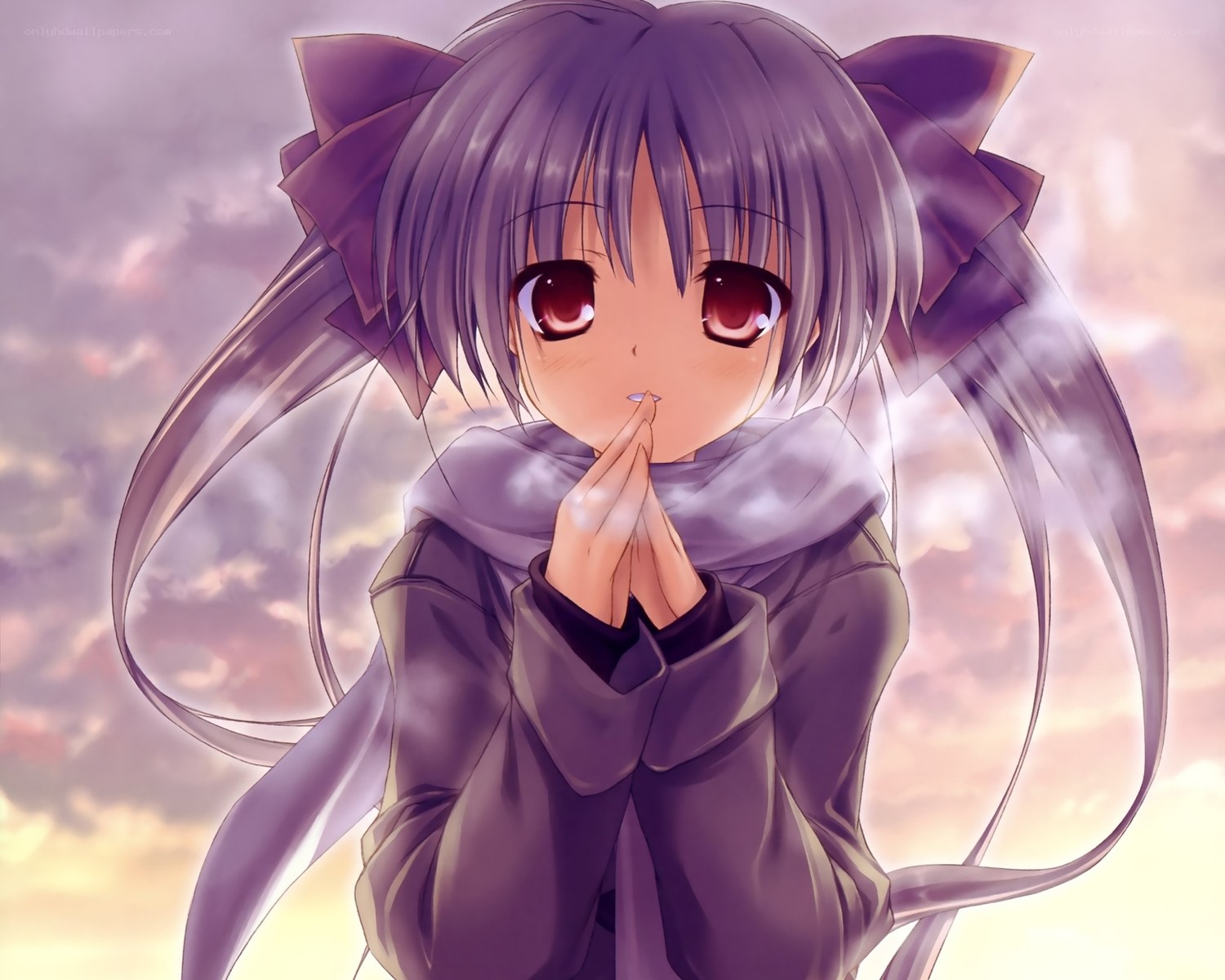 anime girl with cat ears