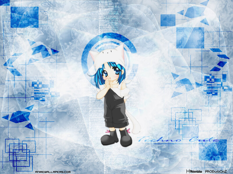 anime girl with cat ears