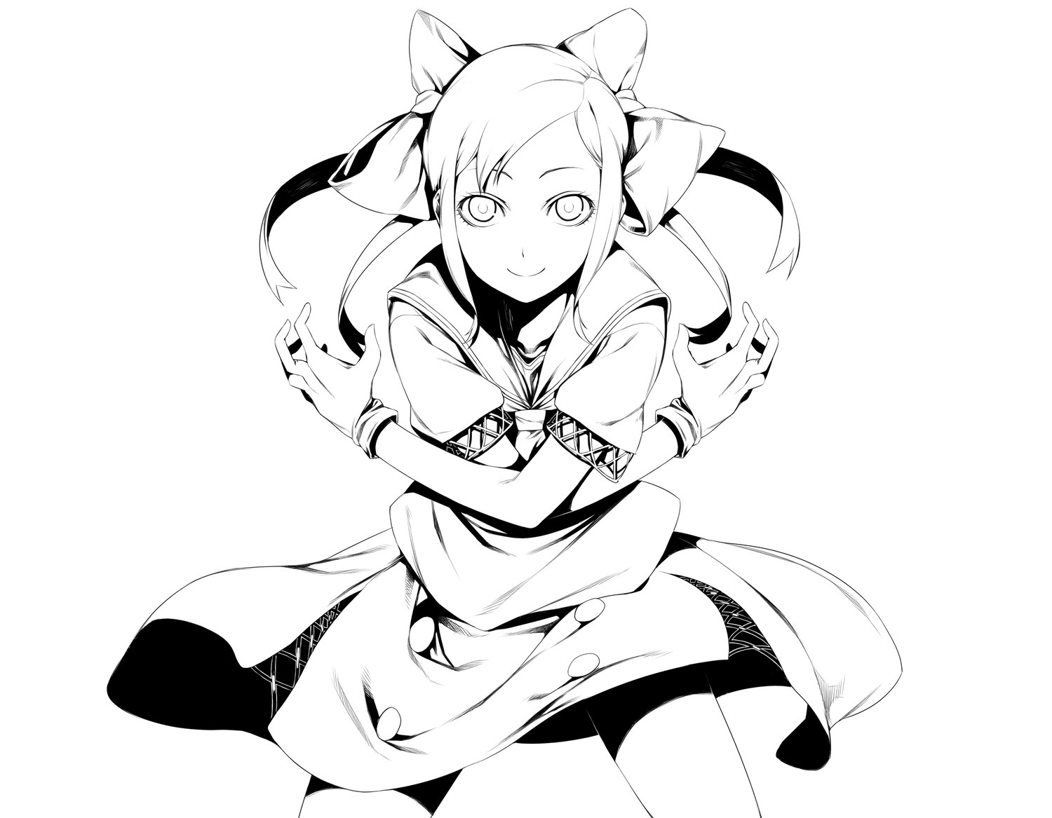 anime girl with cat ears