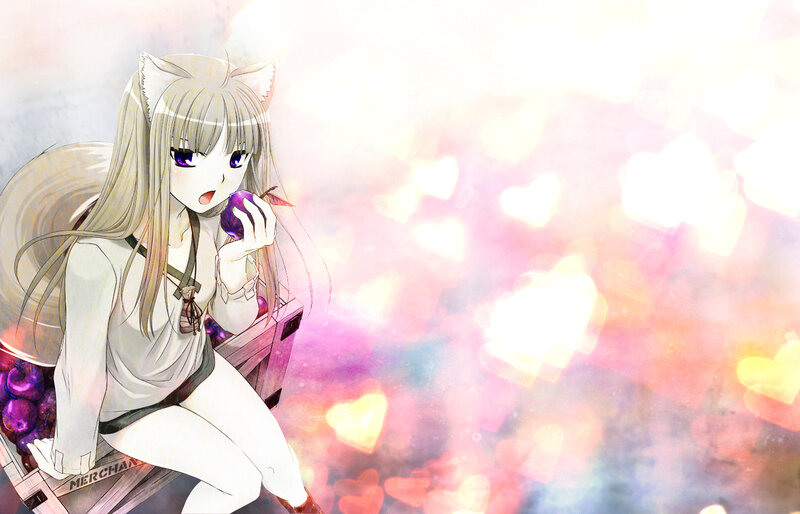 anime girl with cat ears
