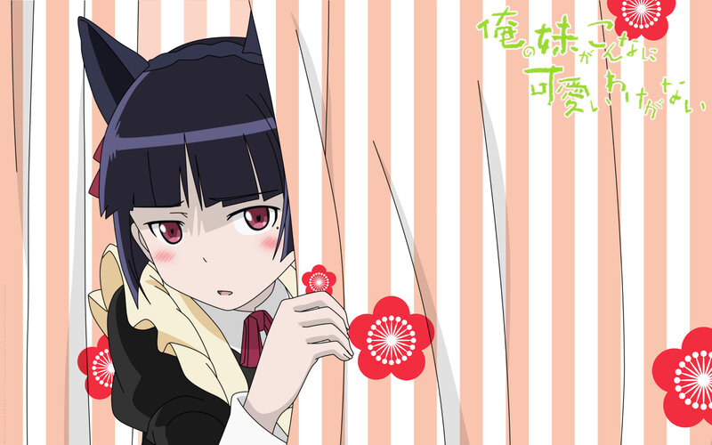 anime girl with cat ears