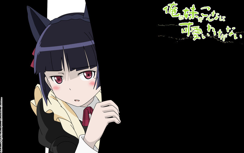 anime girl with cat ears