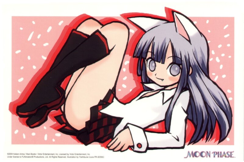 anime girl with cat ears