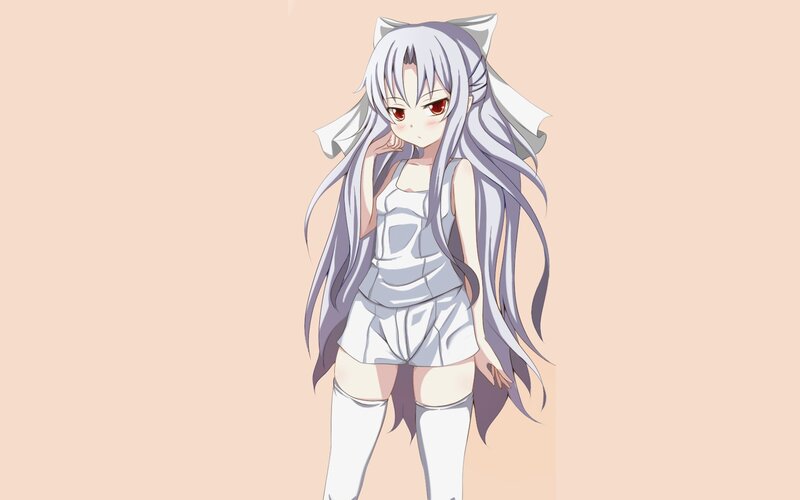 anime girl with cat ears