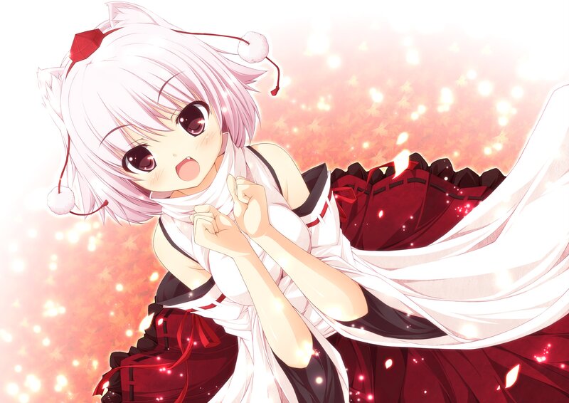 anime girl with cat ears