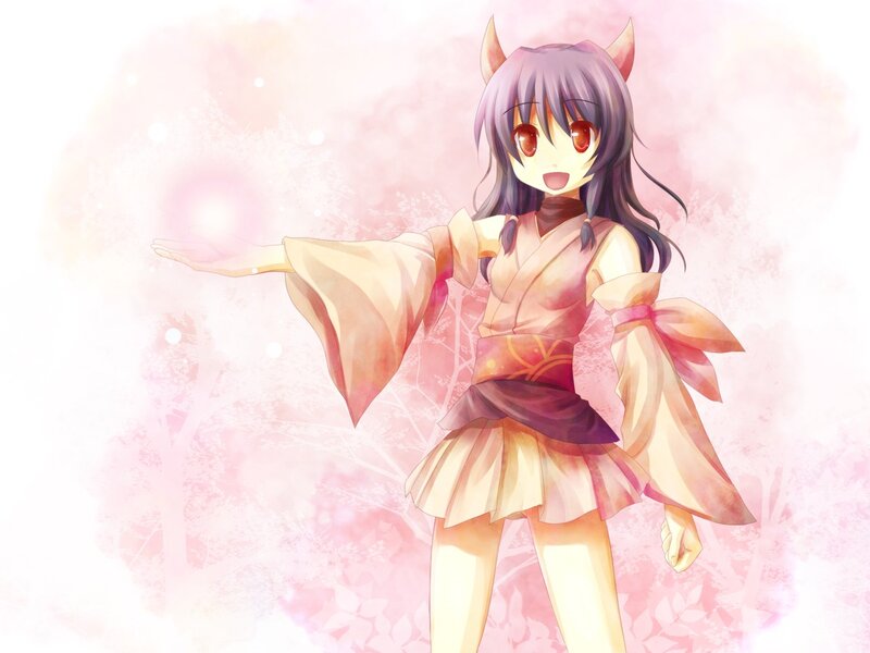 anime girl with cat ears