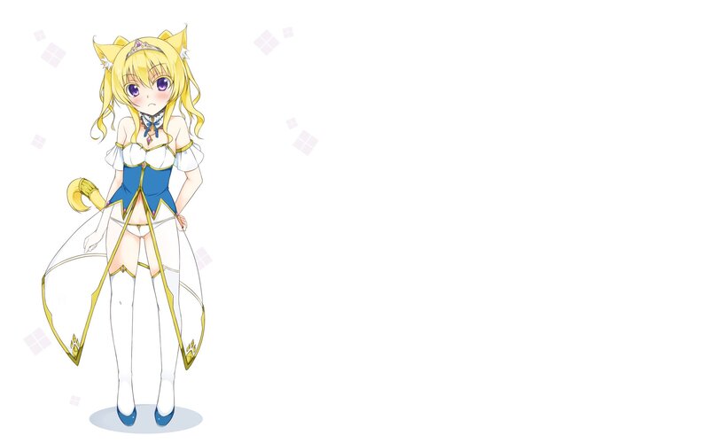 anime girl with cat ears