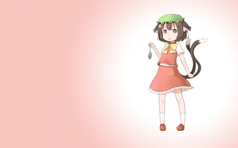 anime girl with cat ears