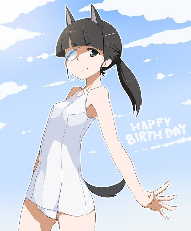 anime girl with cat ears