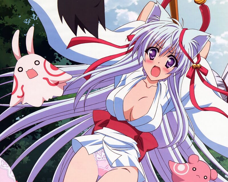 anime girl with cat ears