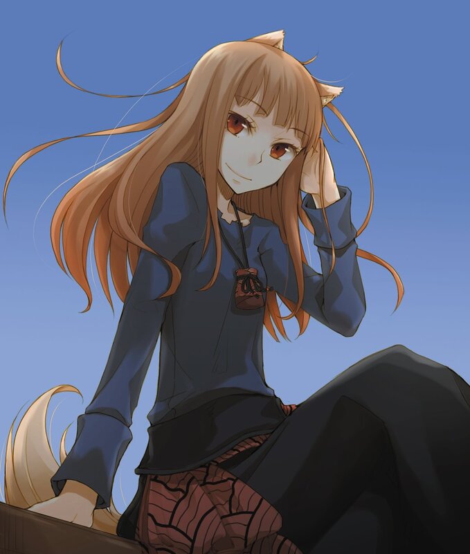 anime girl with cat ears