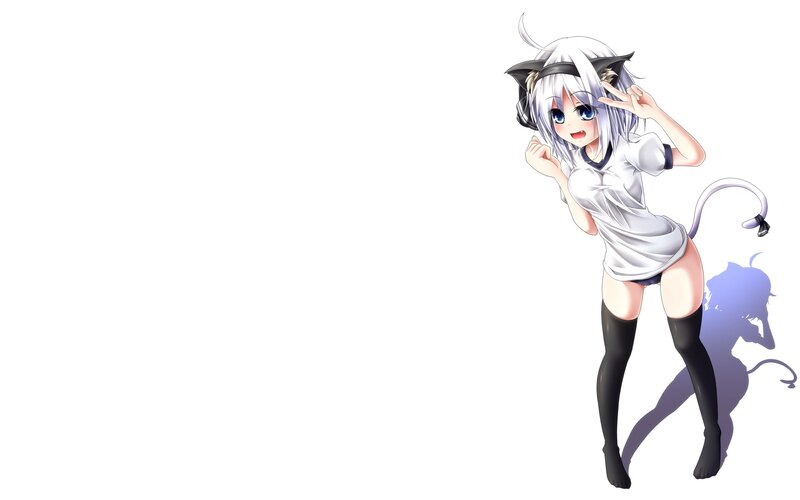 anime girl with cat ears