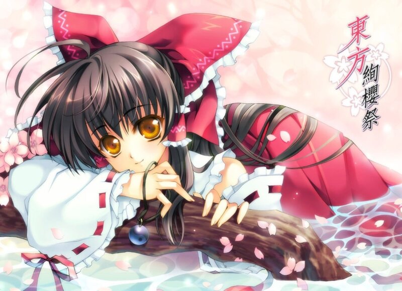 Anime Girl with Cat Ears — Pink, Calm, Spring