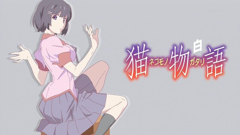 Anime girl with cat story text