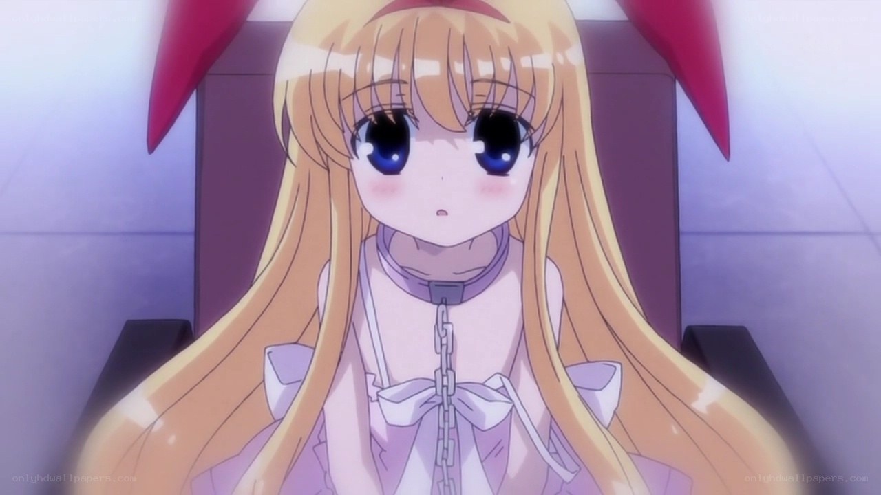 anime girl with chains