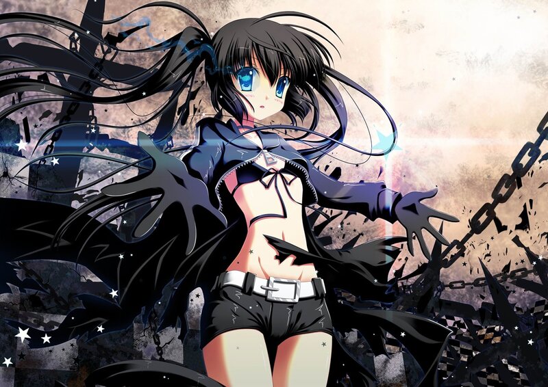 anime girl with chains