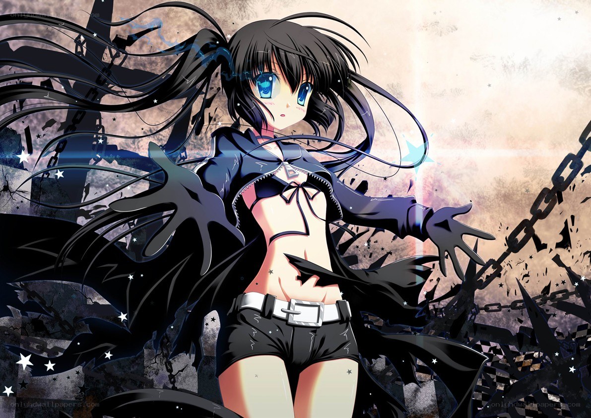 anime girl with chains
