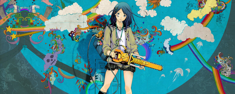 anime girl with chainsaw