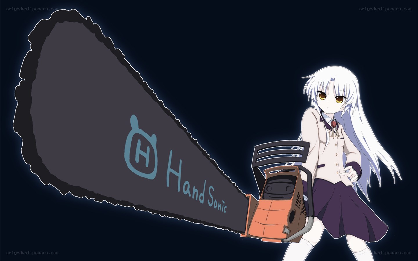 anime girl with chainsaw