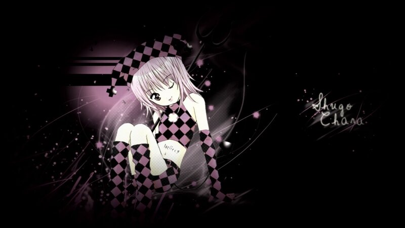 anime girl with checkered outfit