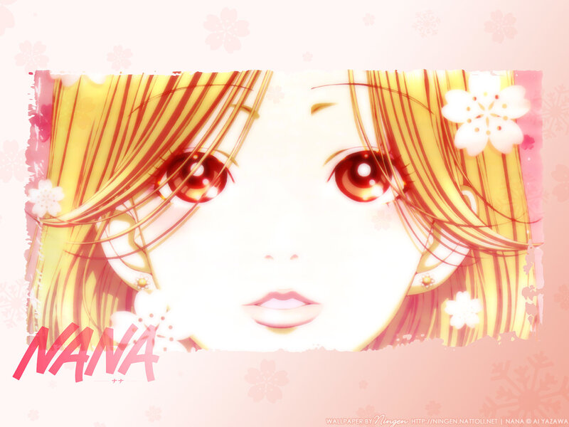 Anime girl with cherry blossoms