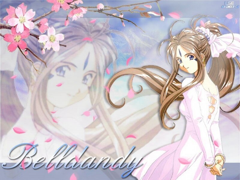 Anime girl with cherry blossoms