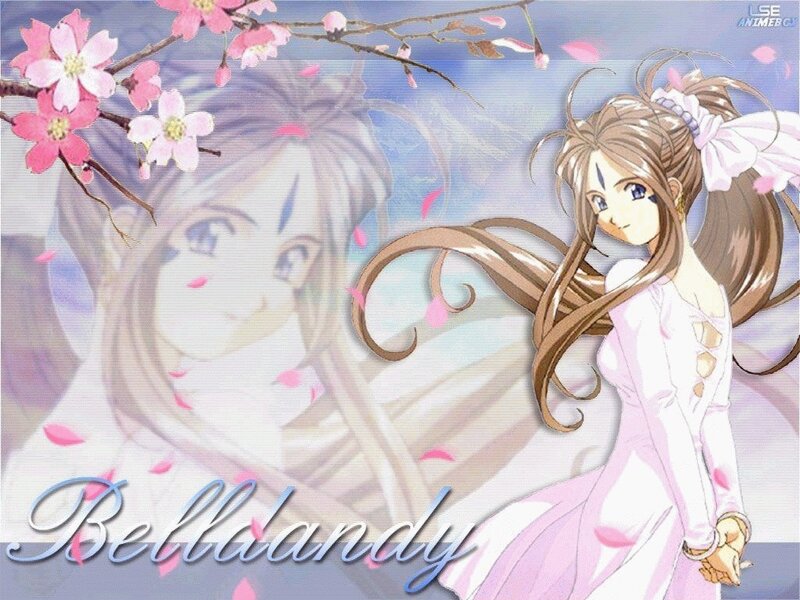 Anime girl with cherry blossoms