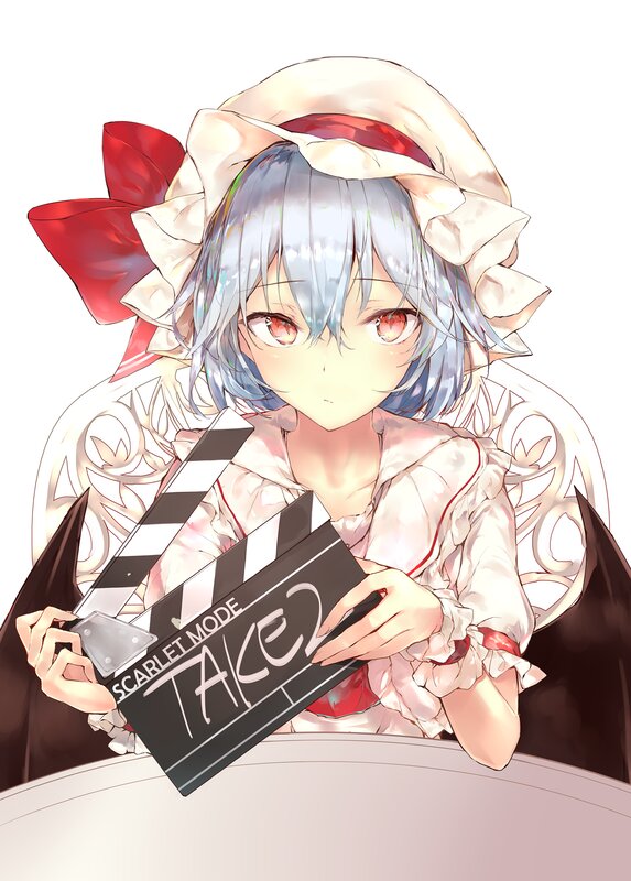 Anime Girl with Clapperboard