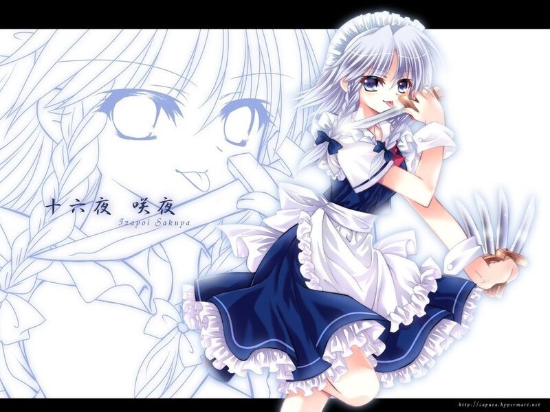 Anime girl with claws