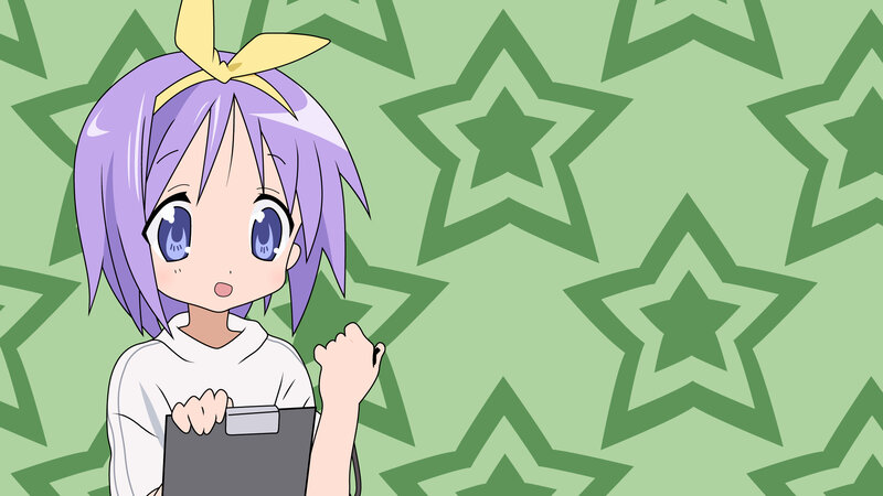 anime girl with clipboard