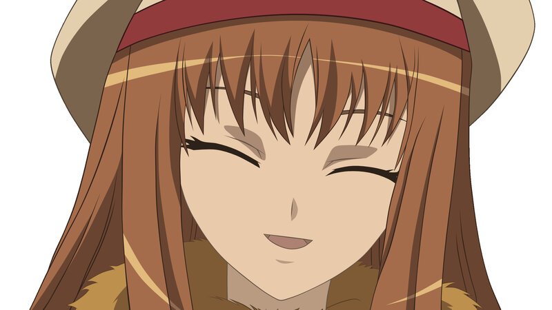anime girl with closed eyes