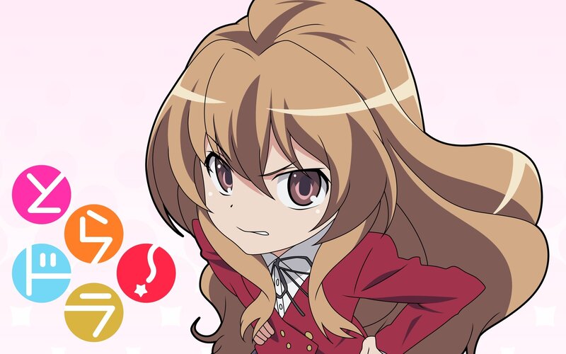 anime girl with colored icons