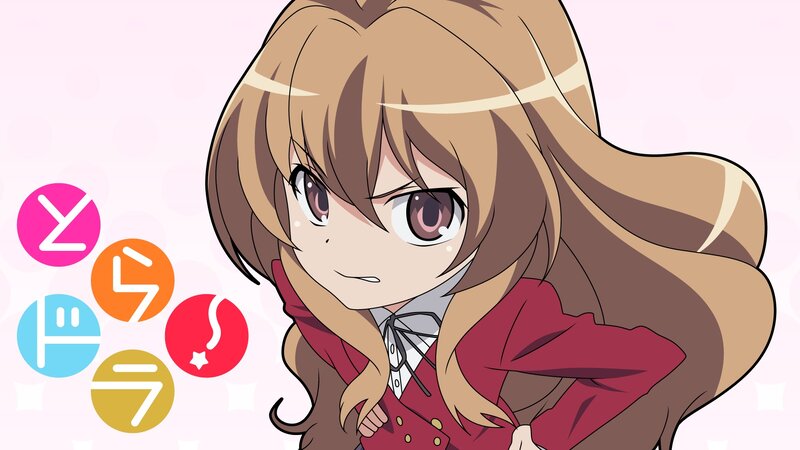 anime girl with colored icons