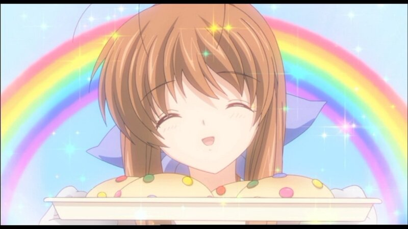 Anime Girl with Cookies — Brown