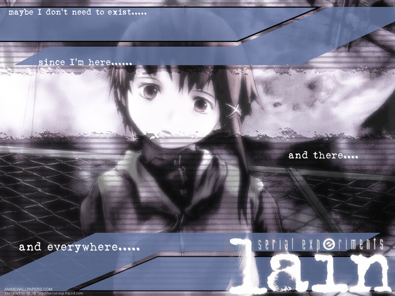 Anime Girl with Dark Hair — Black, Dramatic, Melancholic, Text Overlay