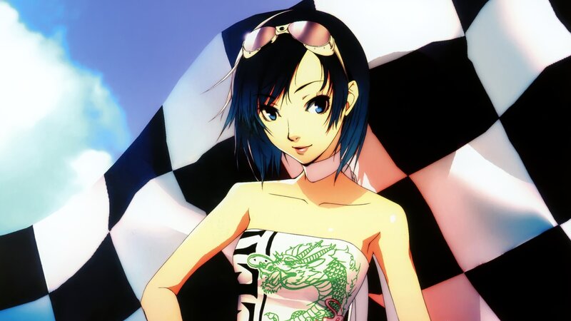 anime girl with dragon tattoo