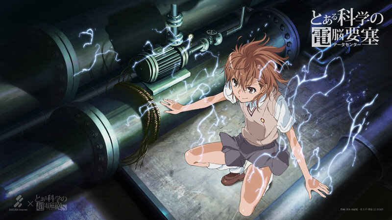 Anime Girl with Electricity