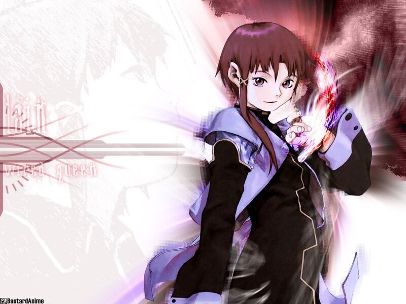 Anime Girl with Energy — Purple, Dramatic