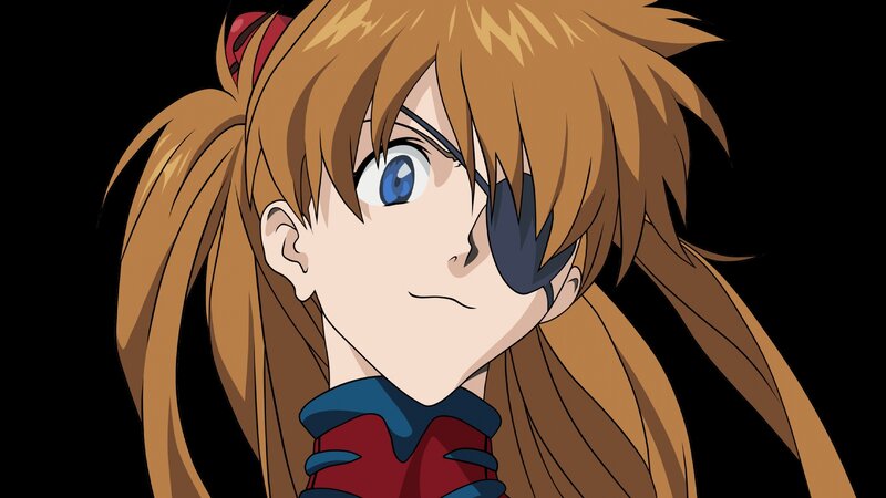 anime girl with eye patch