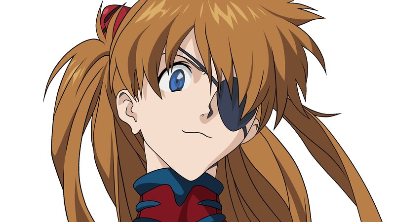 anime girl with eye patch