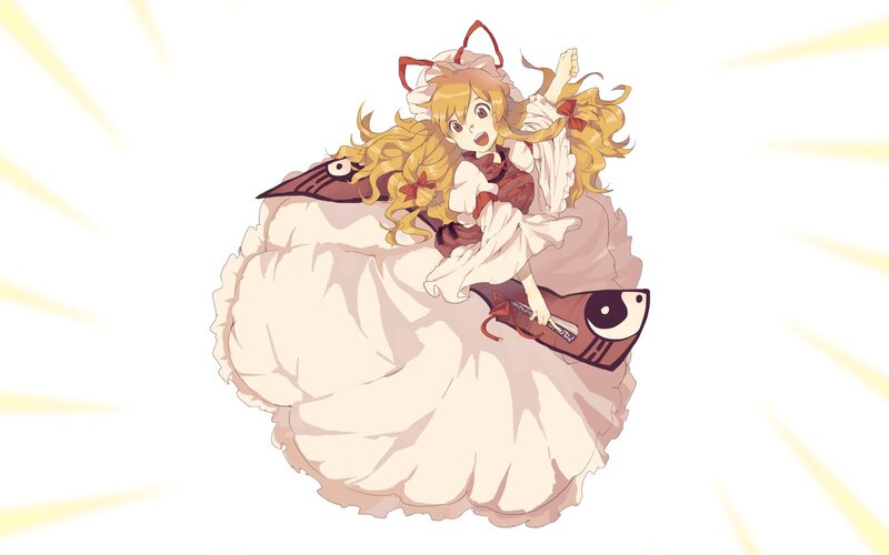 anime girl with fish