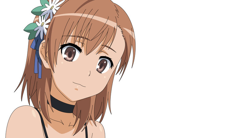 anime girl with flower crown